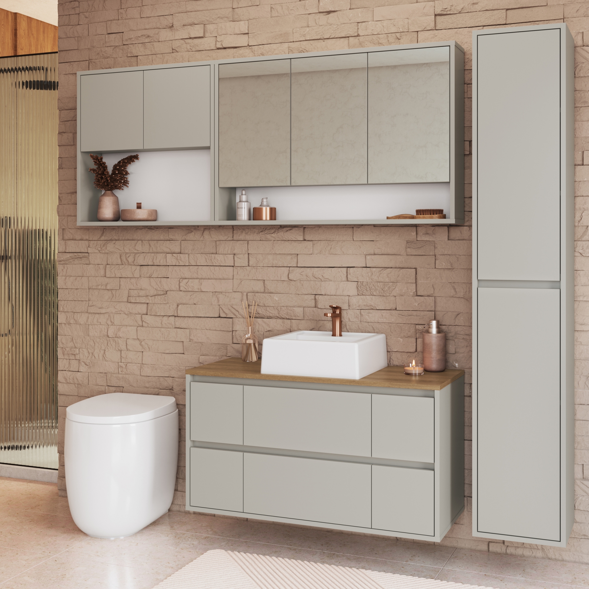 Produto Conjunto banheiro Berlin
