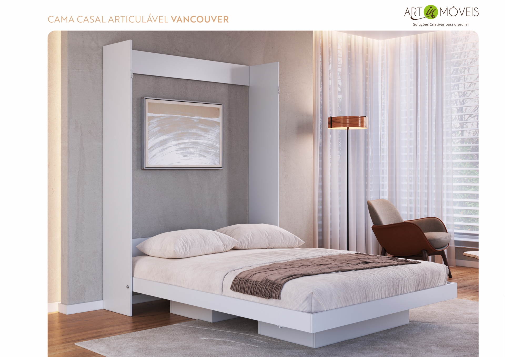 Produto Cama Casal Articulável Vancouver