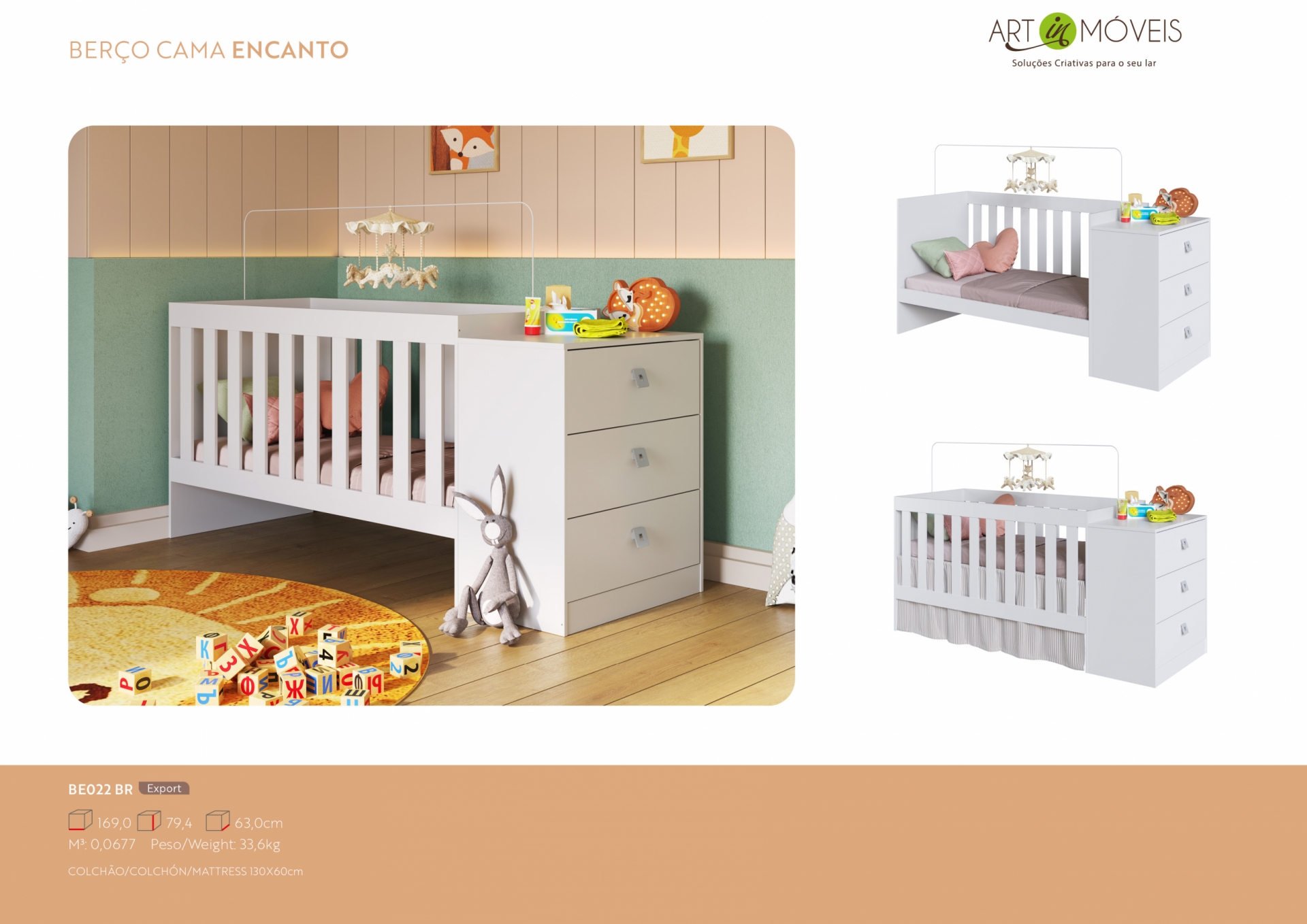 Produto Berço Cama Encanto