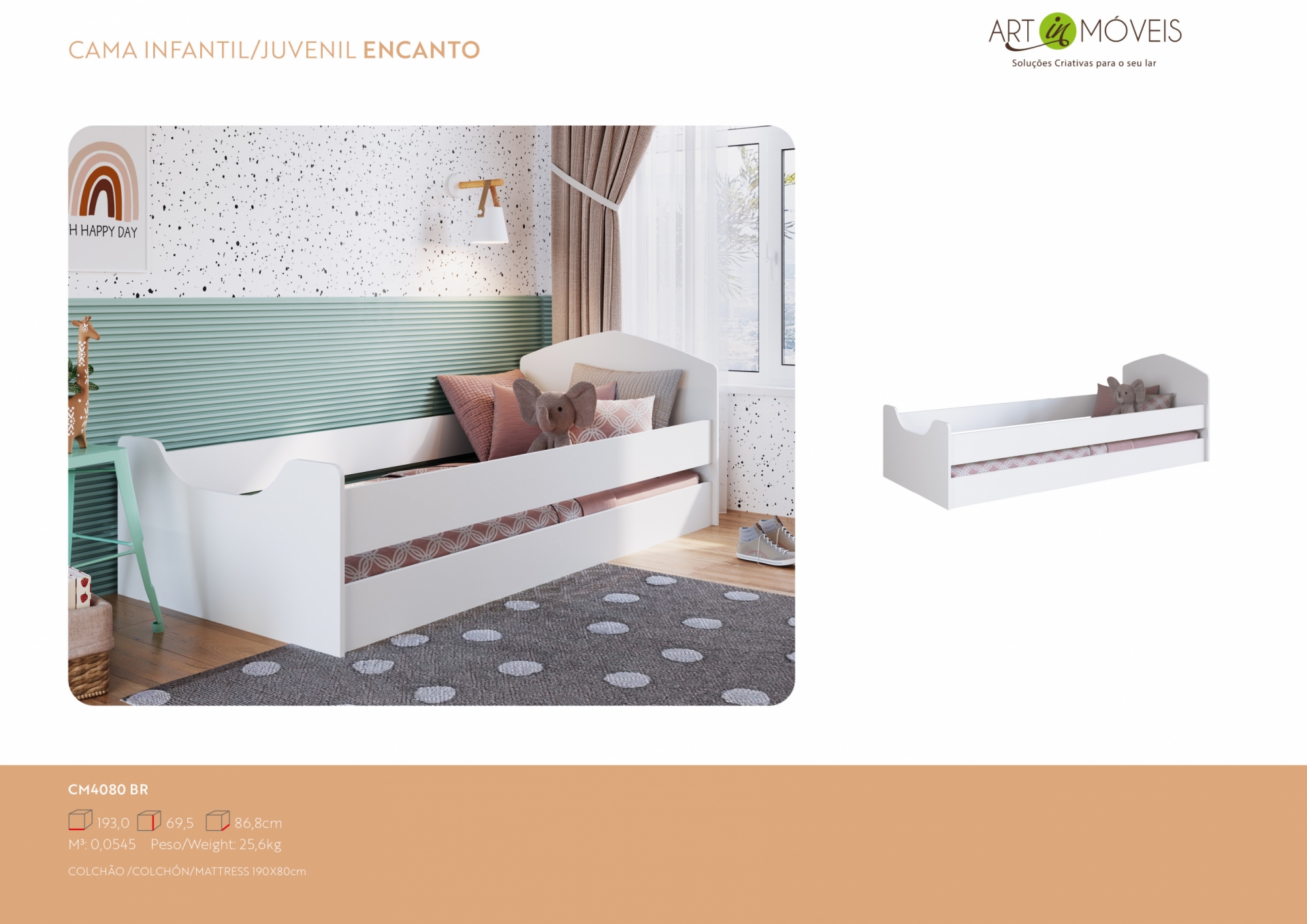 Produto Cama Infantil Juvenil Encanto