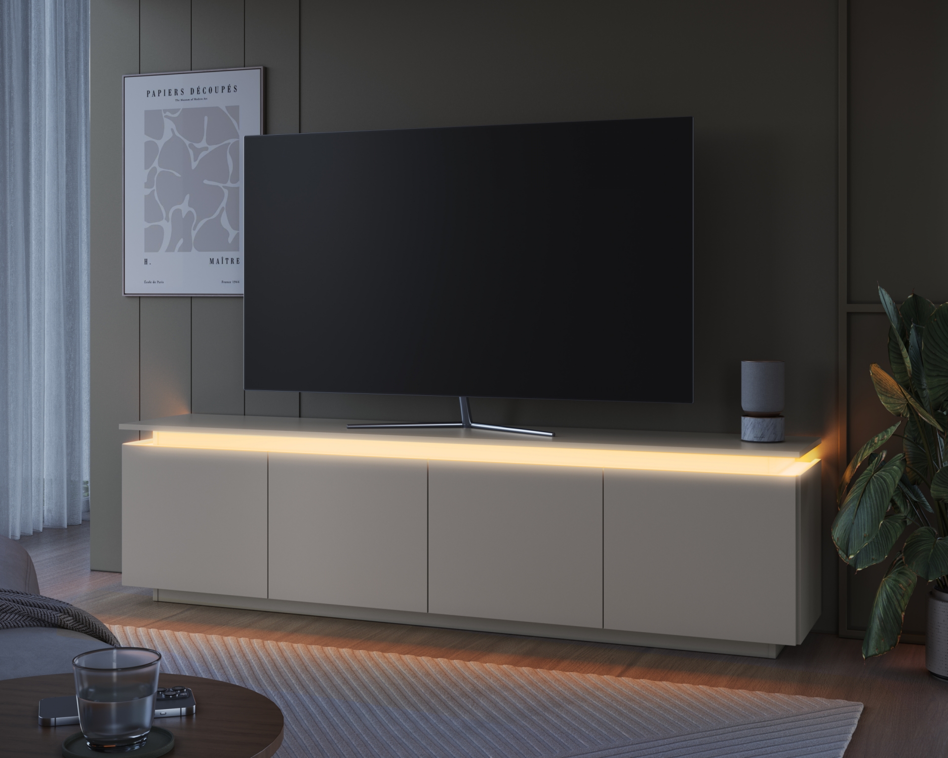 Produto Rack com iluminacão led Raba