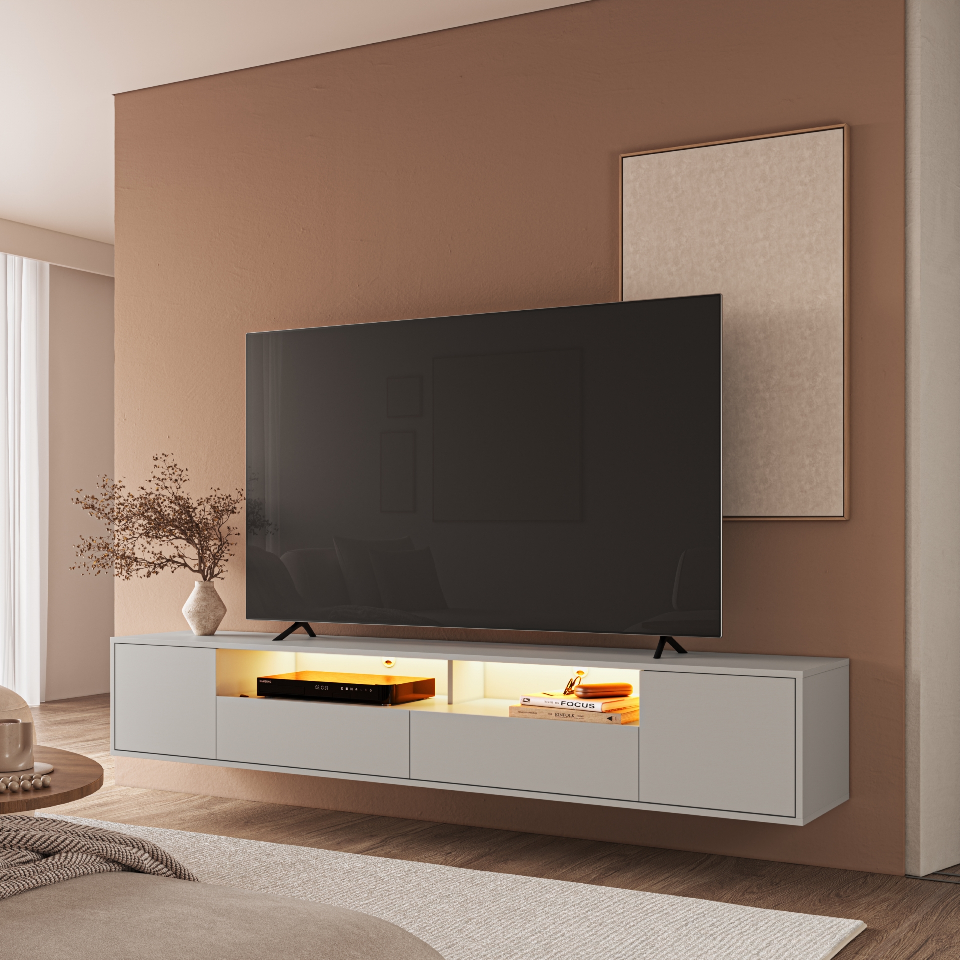 Product Horizonte TV Stand with LED Lighting